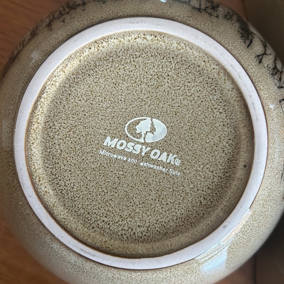 Mossy Oak Bowls Mountain Forest Scenes Stoneware - Picture 13 of 13